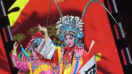 安徽卫视元宵喜乐会 2024 少儿戏曲联唱《小妞妞闹花灯》，传承文化展现戏曲魅力（谈苏阳）